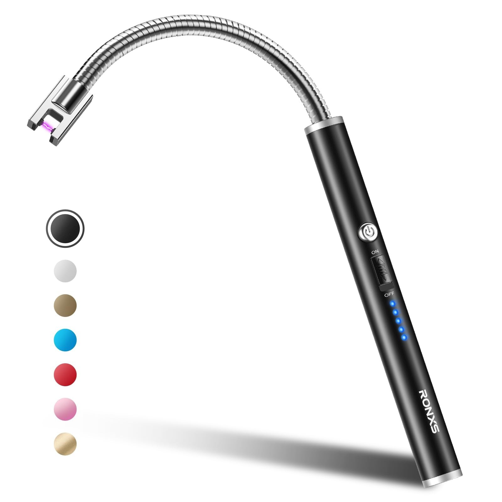 , Electric Lighter, Rechargeable Type C Lighters Arc Ligh...