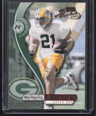 2000 Playoff Absolute #203 Rondell Mealey #/3000 RC Green Bay Packers