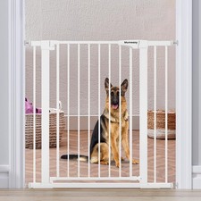 36" Extra Tall Dog Gate,29.7"-40.5" Baby Gate for Stairs  Doorways