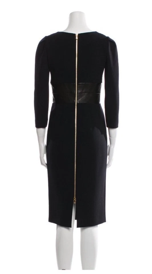 Vestido de lana de cuero Emilio Pucci✨! Impresionante Foto 2 de 4