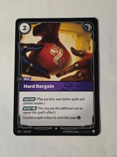 Hard Bargain 136/221 - Spiritforged NM - Riftbound Pack Fresh/Quick Shipping