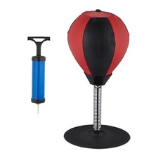 Tisch boxsack Mini Boxbirne Desktop Punchingball rot 500 g Tisch Punchingball