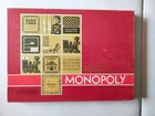 Vintage 1964 Monopoly Board Game Red Box Parker Bros Complete Original Pieces