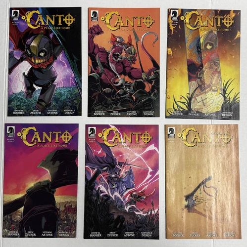 DH Canto: A Place Like Home #1-6 COMPLETE SET  ALL 1sts, ALL As