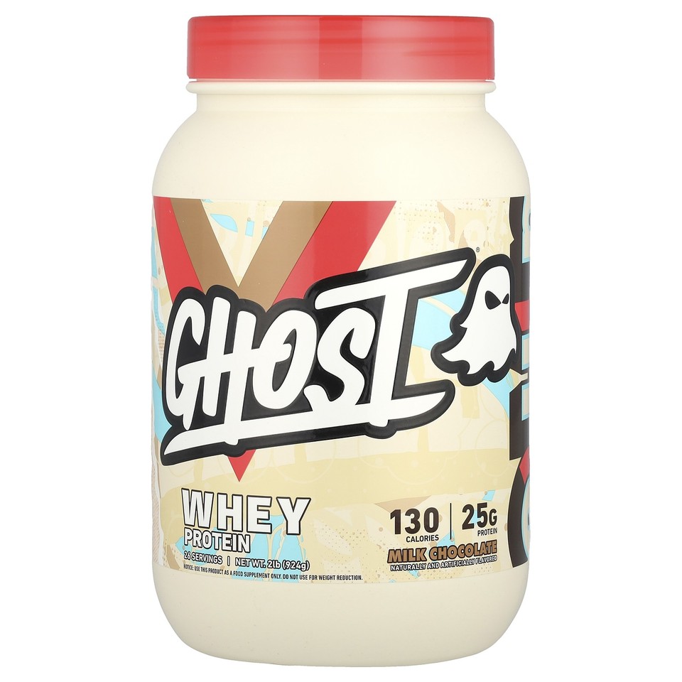 Whey Protein, Milk Chocolate, 2 lb (924 g)