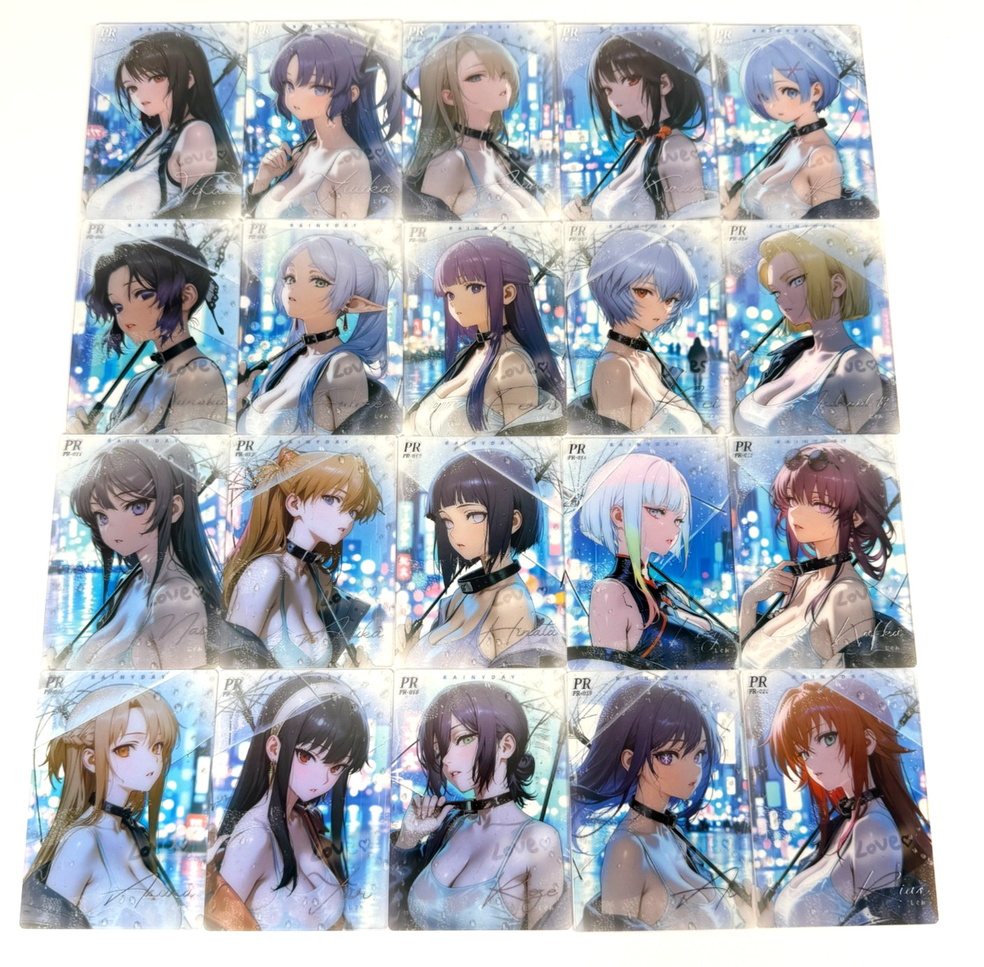 Genki Academy Goddess Story: Pick Your - PR Rainy Day -  Clear CCG Anime Card