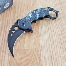 Rite Edge Linerlock Assisted Folding Knife 3¼″ Stainless Steel Blade ABS Handle