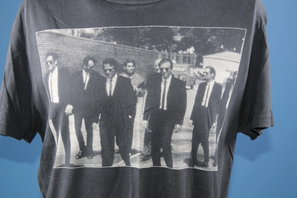 Camiseta Gráfica Vintage Topman Reservoir Dogs/Chicago/Nebraska 42"- 44" Lote Extra Grande 8 - Imagem 4 de 4