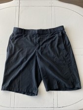 Nike Golf Shorts Mens 35 Black Dri-FIT Standard Fit Stretch Performance Chino