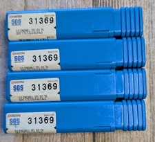 Lot of 4 NEW Kyocera SGS 17S 5/8 x 3/4 x 3 EndMill 31369 0.625" Carbide 2 Flute