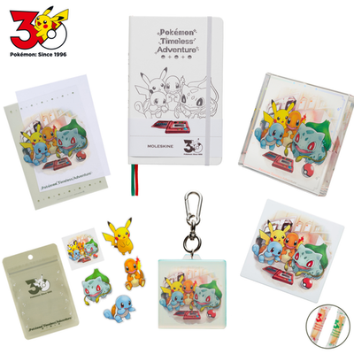 Pokemon Center 30th Anniversary Moleskine Notebook Pokedex Full