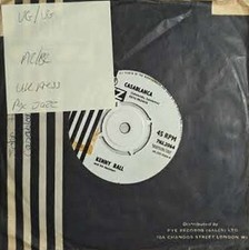 Kenny Ball And His Jazzmen Casablanca Vinyl Record 7" VG/VG 7NJ2064 1963