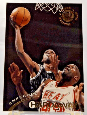 1994 Topps Stadium #16 - Anfernee Hardaway - Orlando Magic - Near Mint