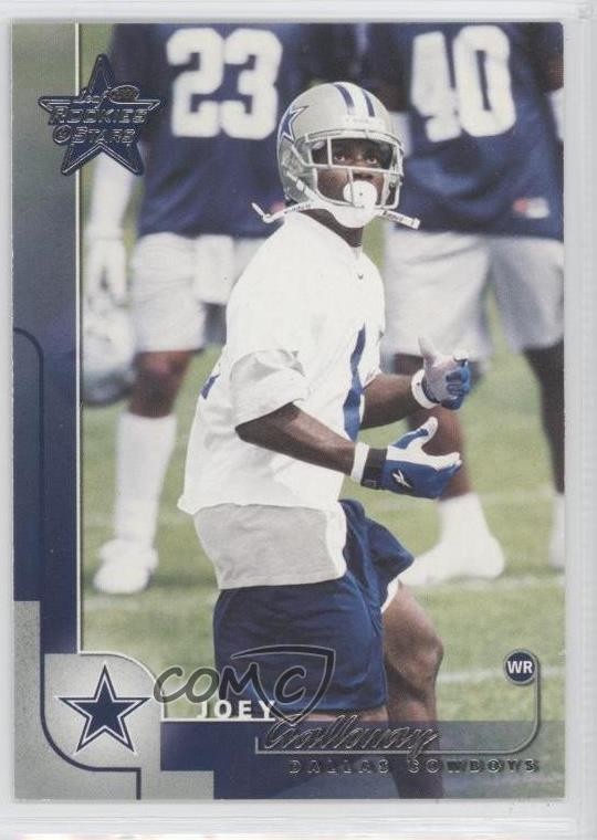 2000 Leaf Rookies & Stars Joey Galloway #25 0b5