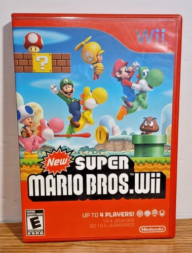 Wii New Super Mario Bros. With Manual