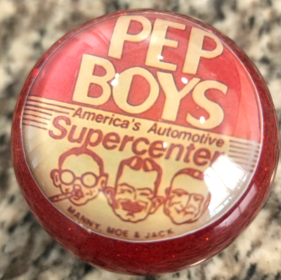 #ad Pep Boys custom Shift Knob Vintage Metal Flake Manual JDM Jockey $120.00