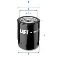 UFI ÖLfilter 23.169.00 Anschraubfilter FüR Autobianchi Lancia Fiat Seat Alfa 127
