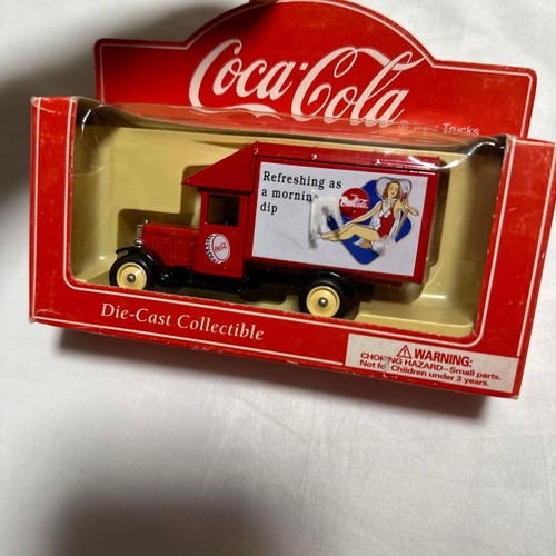 Vintage Coca-Cola Diecast Tin Toy Car Collection - Zdjęcie 1 z 3