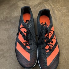 ADIDAS Adizero XC Sprint Black Orange Track Field Spikes Shoes NEW Womens Sz 8