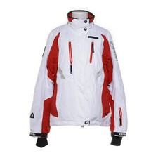 Icepeak, Skijacke, Damen, Größe: 42, Weiß/Rot/Schwarz, Polyamid/Polyester #EKJ