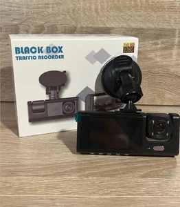 Dash Cam arrière avant à l'intérieur 1080P Caméra de voiture 2 HD écran Caméra à angle large