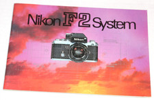 Vintage Nikon F2 System Camera Brochure