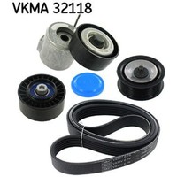 Skf Keilrippenriemensatz Passend FüR Fiat 500L 199_ 1.6 D Multijet