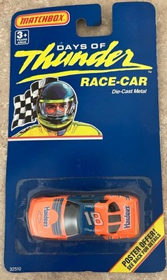 MATCHBOX DAYS OF THUNDER RACE CAR #18 Hardee's Die-Cast Metal