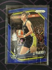 2025 Panini WNBA Prizm #28 Li Yueru Blue Velocity Wings SP
