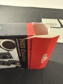 Nintendo NES Classic (4) Game Cartridge Coasters Super Mario Donkey Kong Metroid