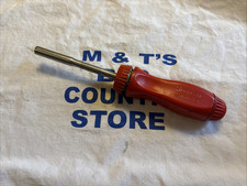 Snap-on Tools Usa Ratcheting Screwdriver Red Hard Handle Ssdmr4a Snap-on Tools Usa Ratcheting Screwdriver Red Hard Handle Ssdmr4a