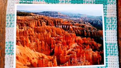 POST CARD BRYCE CANYON NATIONAL PARK UTAH 