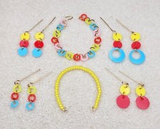 Dreamz HOOP RING Hoops Choice of NECKLACE  EARRINGS Jewelry for 11.5" doll