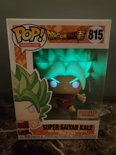 Funko Pop Super Saiyan Kale 815 Dragon Ball Super Anime Brilla GITD Exclusivo