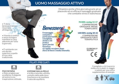 Calze Uomo Calze Cabifi Calza Cotone Uomo Riposante Cabifi 140 Den