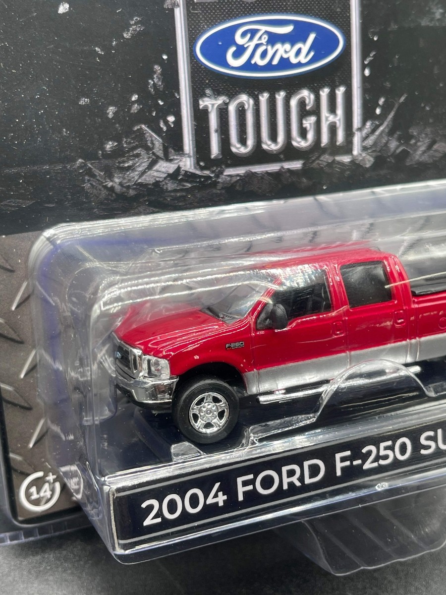 RRL FORD トラック模型 MOTORMAX 2004 Ford F-250 Truck Toreador Red/ Silver LP 1:64