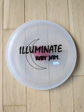 Kan Jam Certified Ultimate Frisbee Official Size 175 gm Golf Flying Disc Led Lit