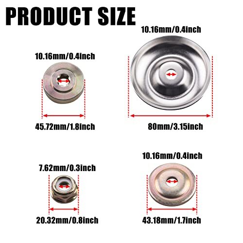 Messer Trimmerkopf Adapter Kit kompatibel mit Universal Freischneider Freischneider - Bild 5 von 6