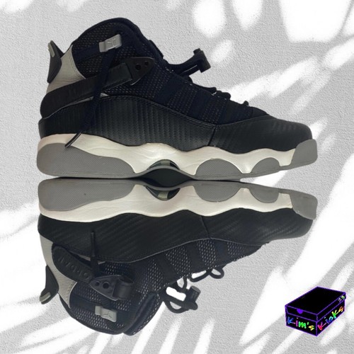 Air Jordan 6 Rings GS 'Carbon Fiber 