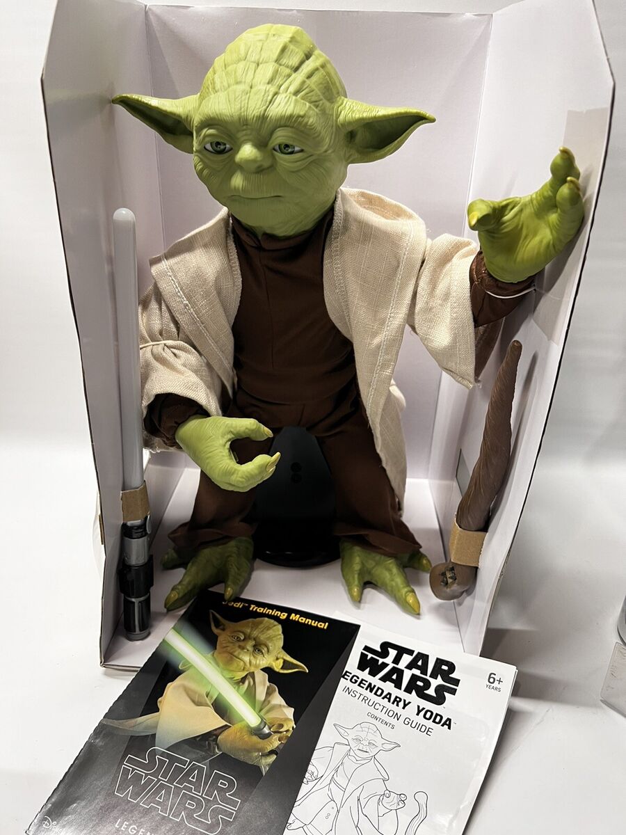  STAR WARS Legendary Jedi Master Yoda, Collector Box Edition :  Toys & Games