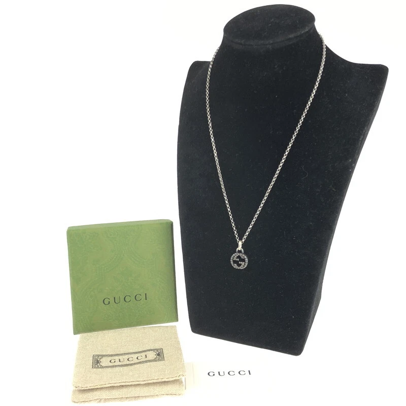 Men's interlocking g shop pendant necklace