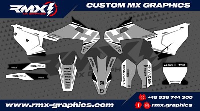Husqvarna TC FC 2019 2020 2021 2022 Graphics Decals Stickers Dekor 
