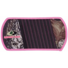 Mossy Oak Pink Camouflage Camo 10 CD or DVD Visor Case Storage