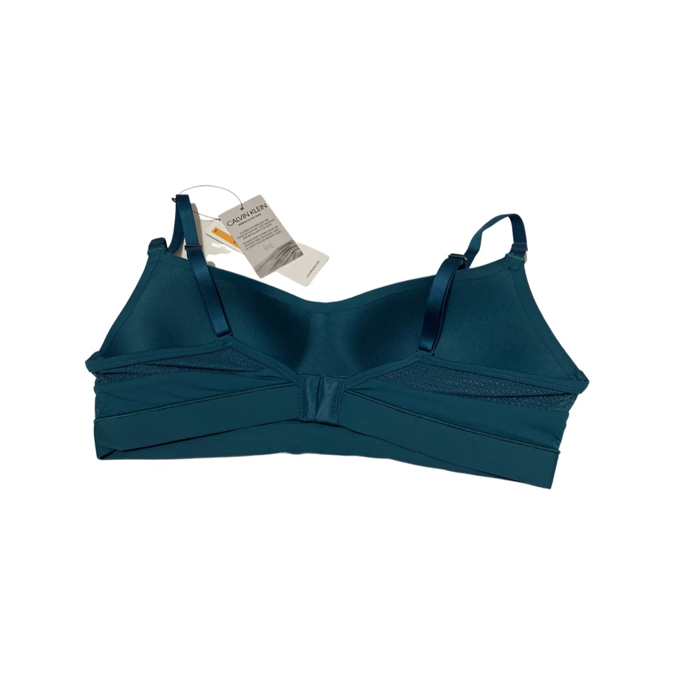 Calvin Klein Women's 2 Piece set BRA & Bikini Green Color QF6048+QF6350 ORG $72 - Image 4 of 4