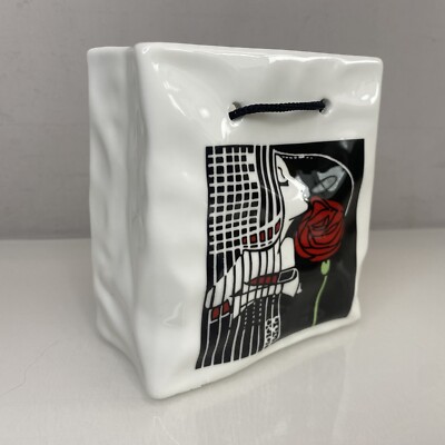 THE WILLOW TEA ROOMS GLASGOW KERAMIKBEUTELKANNE CHARLES RENNIE MACKINTOSH STIL