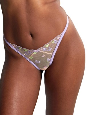 Panache Belle Tanga niedriger Bund Damen Slips elegant transparent Dessous 10879A