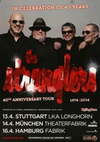 The Stranglers - Freedom Is Insane, Tour 2014 | Konzertplakat | Poster