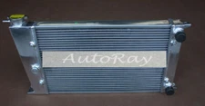 Aluminum Radiator For VW GOLF MK1/CADDY/ SCIROCCO GTI SPEC 1.6 1.8 40mm 2 Row