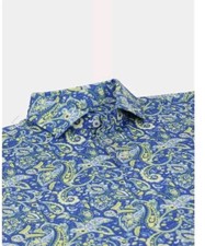 NWT Donald Ross Golf Polo Shirt Mens Small Abstract Paisley