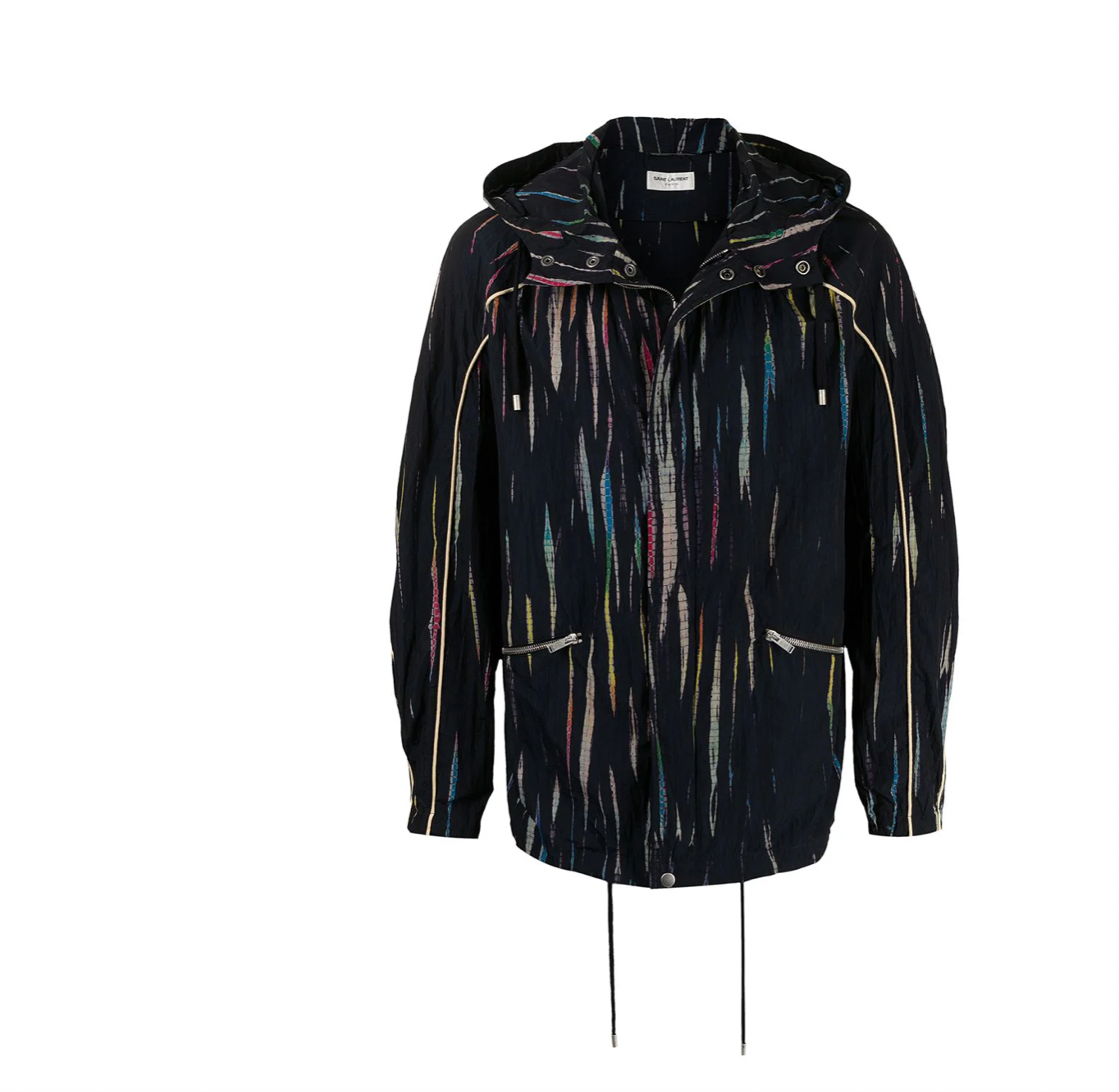 Giacca frangivento effetto tie dye Saint Laurent